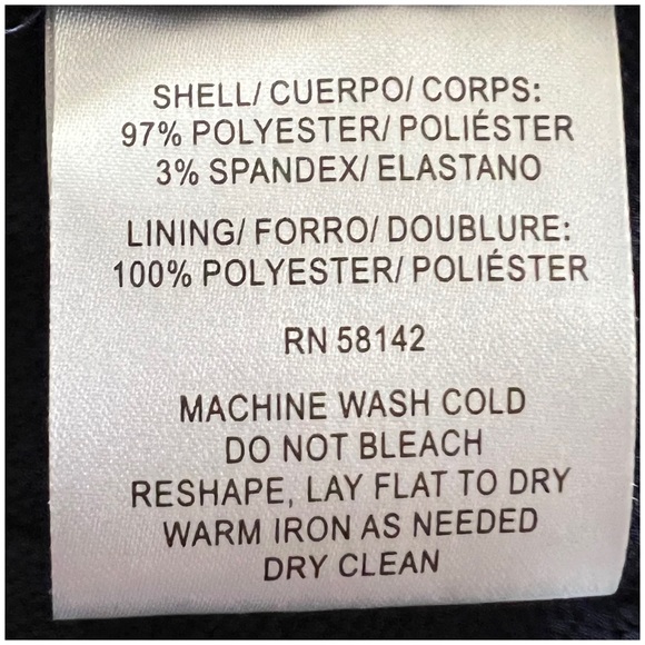 Maggy London Women's Crepe Smocked Pleated Sun Dress Size 18 W - Picture 8 of 11